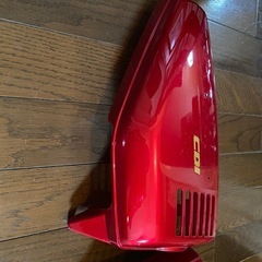 美品HONDA純正部品パーツCG125サイドカバー左右セットカウル レッドの画像