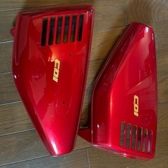 美品HONDA純正部品パーツCG125サイドカバー左右セットカウ...