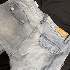 メンズ　カーゴスキニーパンツの画像
