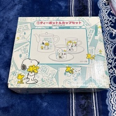 スヌーピーティーポット&カップセット