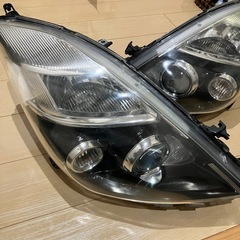 s14 シルビア 後期 純正ヘッドライト 左右セット シルビアs14 後期 純正ヘッドライト左右セット ガラス 実働車外し 保管品