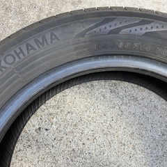 155/65R14ラジアルタイヤ2本　タント、ムーブ、ワゴンR、スペーシア等　ランクBの画像