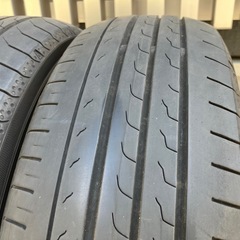 155/65R14ラジアルタイヤ2本　タント、ムーブ、ワゴンR、スペーシア等　ランクBの画像