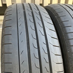 155/65R14ラジアルタイヤ2本　タント、ムーブ、ワゴンR、スペーシア等　ランクBの画像