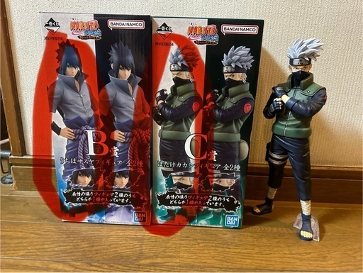 NARUTO  一番くじ  サスケ  カカシ  フィギュア  通常  ②