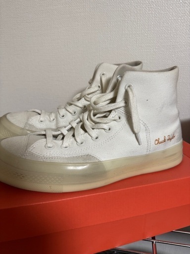 【値下げ、受け渡し場所相談可】converse chuck taylor27.0 箱あり