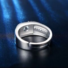  ▼j→→→m43-4/ダイヤモンドＣＺラウンドカットデザインリングRDXの画像