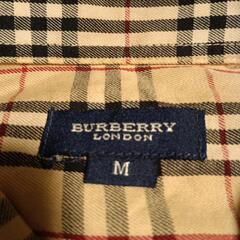  バーバリー　希少　BURBERRYチェックシャツ　男女兼用の画像