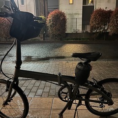 折りたたみ自転車の画像