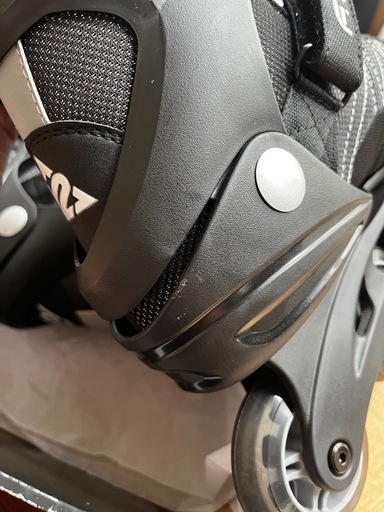 【ほぼ未使用】K2 メンズ F.I.T. 80 インラインスケート 27cm（ブラック）