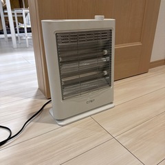 CNET 電気ヒーター ホワイト スタンド型