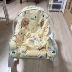Sanrio Baby バウンサー イエロー 動物柄
