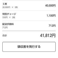 シンディ・ローパー/フェアウェルツアーチケット 東京公演4月23日 S席２枚の画像