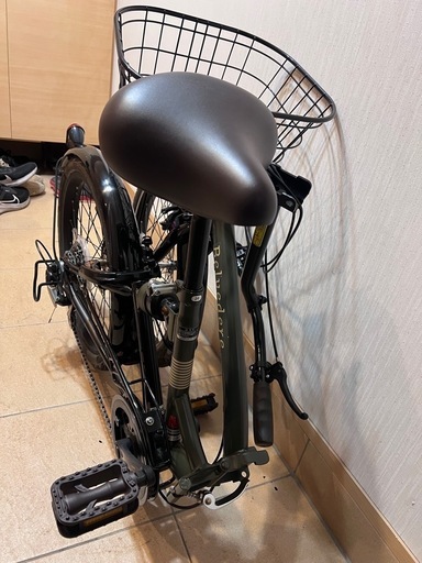 ノーパンク折りたたみ自転車