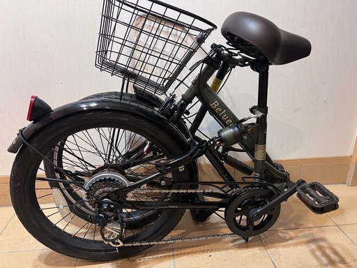 ノーパンク折りたたみ自転車