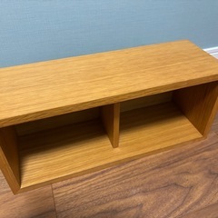 無印良品　壁に付けられる家具