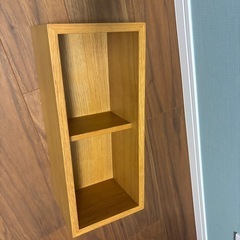 無印良品　壁に付けられる家具の画像
