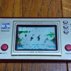 ゲームウォッチ　パラシュート　液晶シミあり