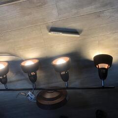 【松本市引き取り限定】アートワークスタジオ・シーリングランプ（４灯）の画像