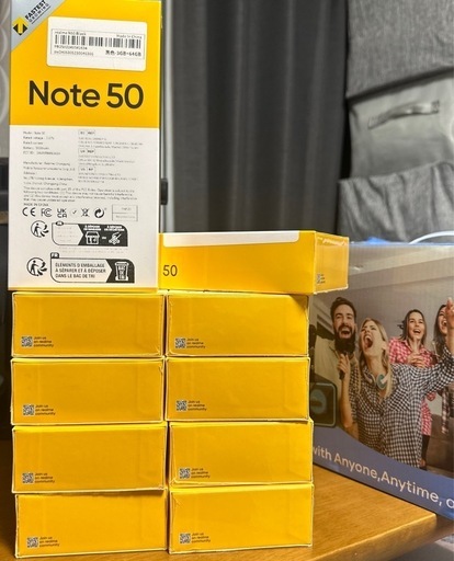 Realme Note 50 Black 3GB/64GB SIMフリー 1点