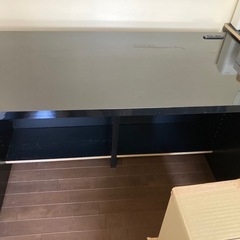 ※解体済※黒デスク