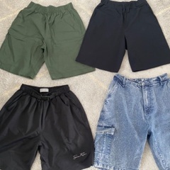 ブランド多め新品あり UNIQLO GU子供用半ズボン150cm...