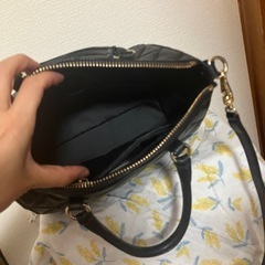 MaxMara キルティングバッグ　ブラック　2way ショルダー　ミニボストンの画像