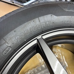 エステローザホイール　新品タイヤ付きの画像