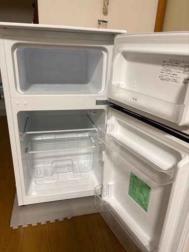 【高ヶ坂まで取りに来て】ハイセンス単身冷蔵庫　21年製　93L