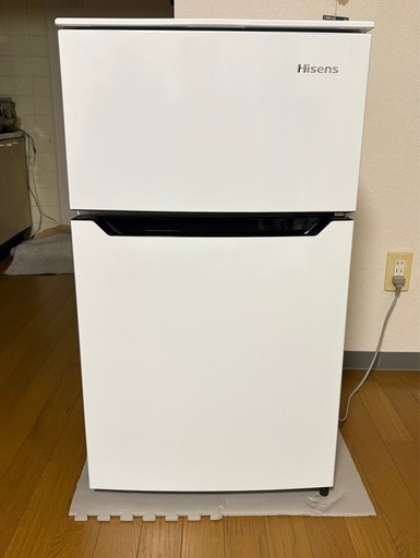 【高ヶ坂まで取りに来て】ハイセンス単身冷蔵庫　21年製　93L