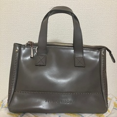 PLINIO VISONA'（プリニオヴィソナ） グレー ハンドバッグ