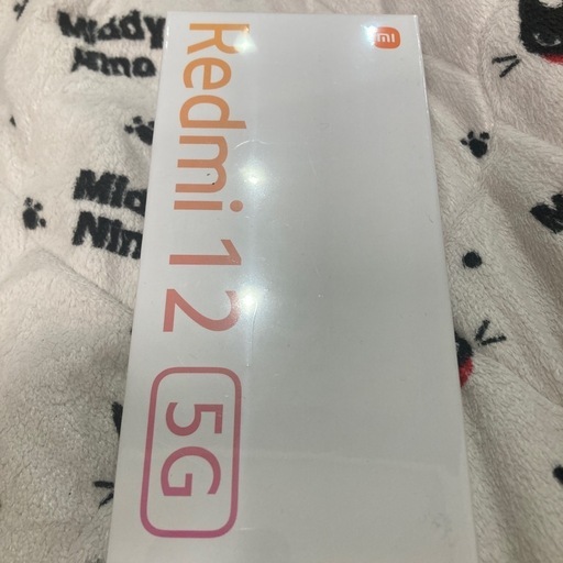 値下げ新品未開封　アンドロイド　 レドミ12 5Ｇ