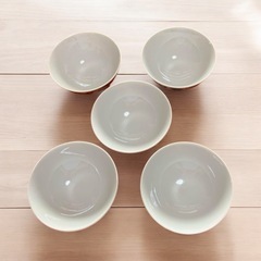 有田焼彩窯　ご飯茶碗　湯呑みセット　花鳥　金彩の画像