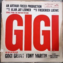 (中古LPレコード)GIGI‐ゴギ・グラント,トニー・マーティン