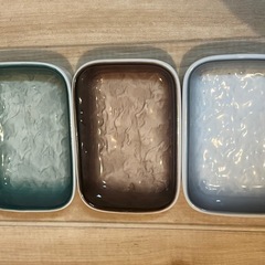 新品 長方形の味皿