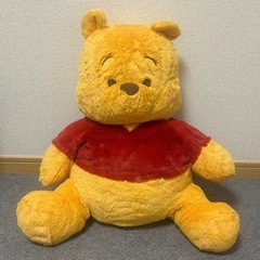 くまのプーさん　赤いほっぺ　特大ぬいぐるみ