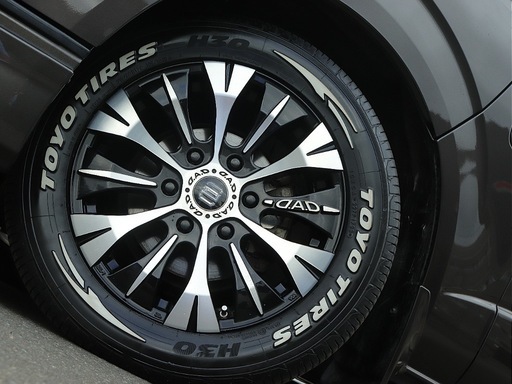 【値下げ交渉可】ギャルソン DAD バルディッシュ 17×6.5j+38  ハイエース　ホイールのみ
