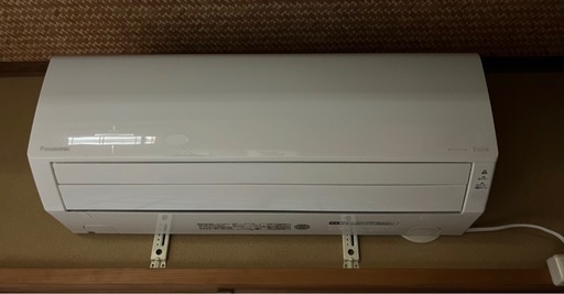 【ほぼ未使用】パナソニック エアコン 2022年 Eolia（エオリア）