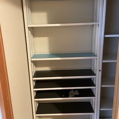 スチールラック３つ　高さ180cm 幅80cm 奥行25cm