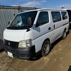 商談中 日産 E25 キャラバン ディーゼル4WD 車検付