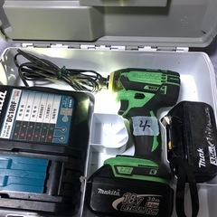 マキタ インパクトドライバー TD172D バッテリー付き パープル BL1860B