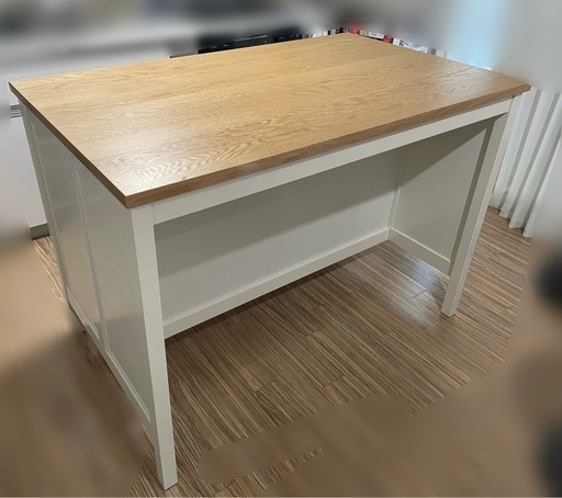 4/24まで IKEA TORNVIKEN キッチンカウンター 126x77 cm