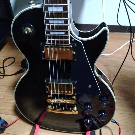 BUSKER'S レスポール エレキギター　BLC300ブラック\n\n\n