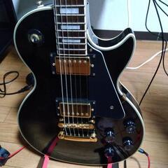 BUSKER'S レスポール エレキギター　BLC300ブラック


