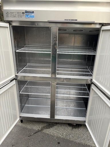 ☆中古品 ホシザキ業務用冷凍庫 オール冷凍 6枚扉 HF-180Z3 2015年製 3相200V 1637L 1800ｘ800ｘ1900ｍｍ 動作問題なし☆ ☆中古品 ホシザキ業務用冷凍庫 オール冷凍 6枚扉 HF-180Z3 2015年製 3