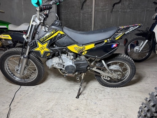 KLX110 4st 遠心クラッチ スノータイヤ 札幌市