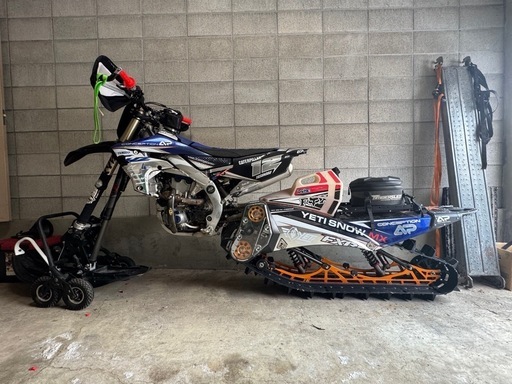 YF450F 2019年 ナンバー付 イエティ129 2023年式 スノーバイク