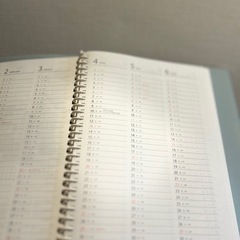 新品手帳の画像