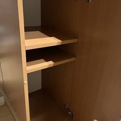【ニトリ】キッチン壁面収納　キャビネット　食器棚の画像