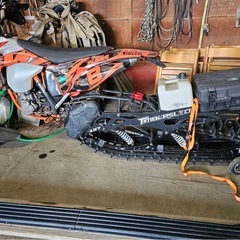 KTM500 マウンテンホース スノーバイク スノーモービル バギー ATVの画像